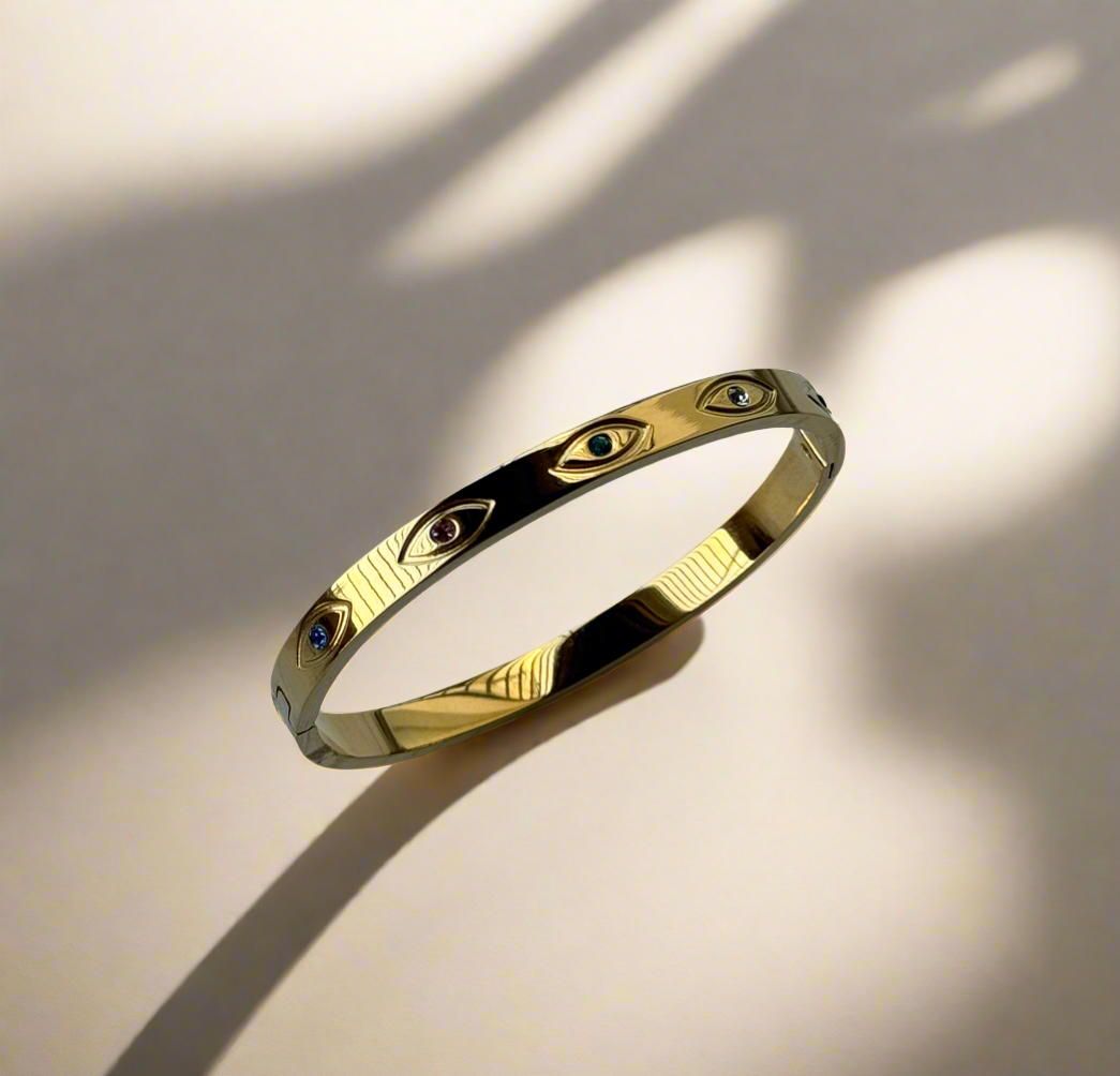 Evil Eye Anti Tarnish Bracelet