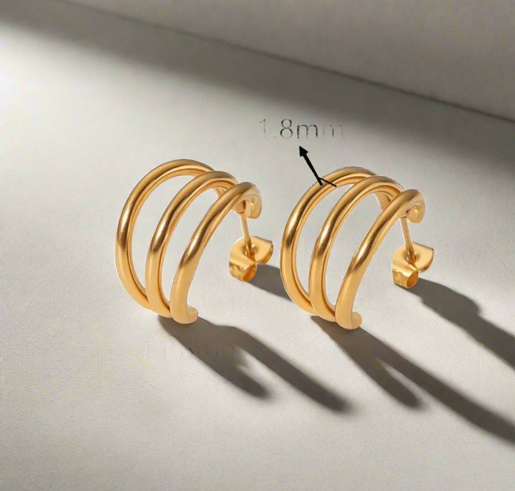 Minimal Gold Earrings