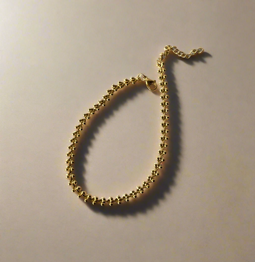 Designer Gold Chain Anklet