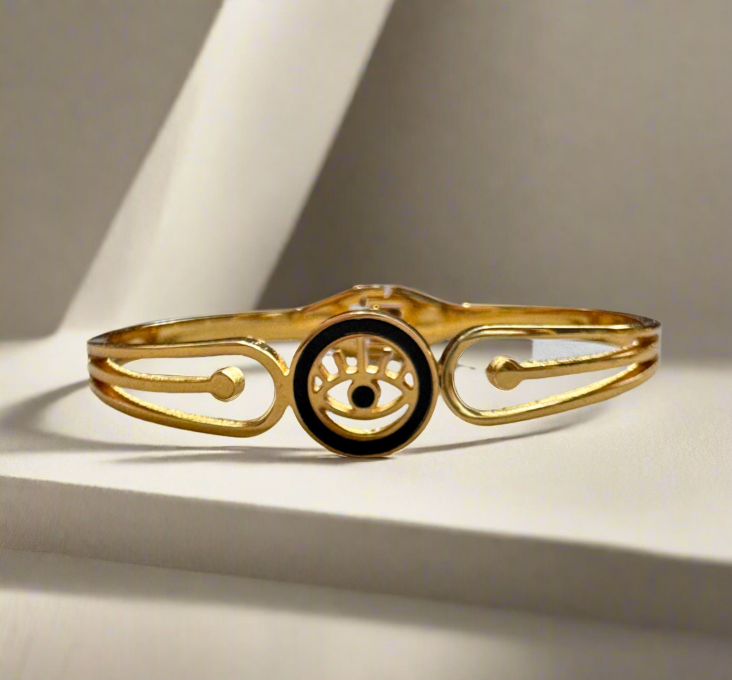 Evil Eye Golden Bracelet