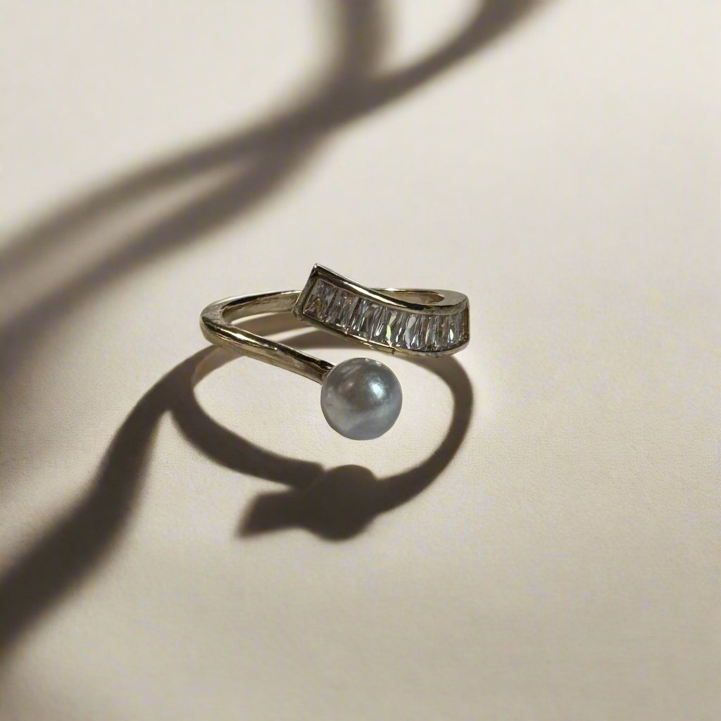 Designer Pearl Studded Ring