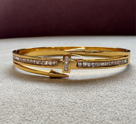 Designer Studded Nail Bracelet