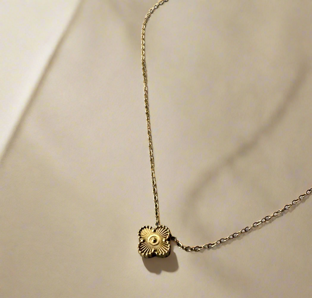 Trending Clover Gold Pendant Necklace