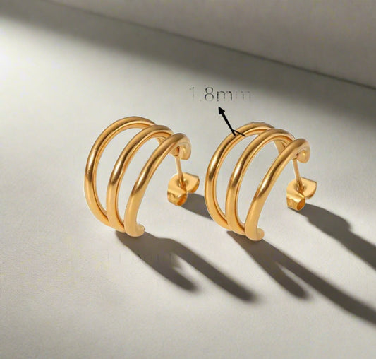 Minimal Gold Earrings