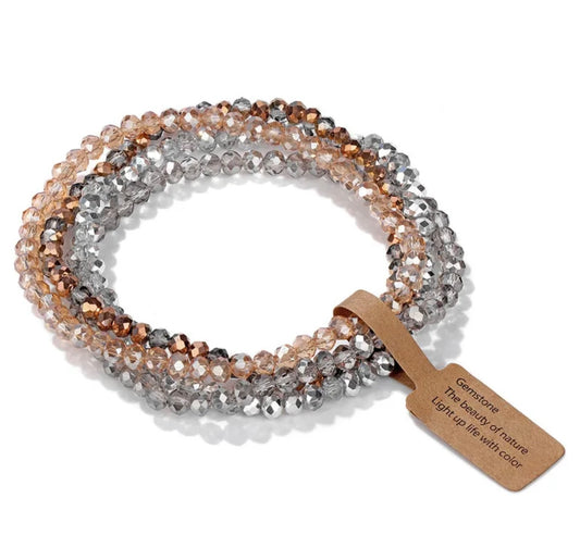 Beaded Crystal Bracelet