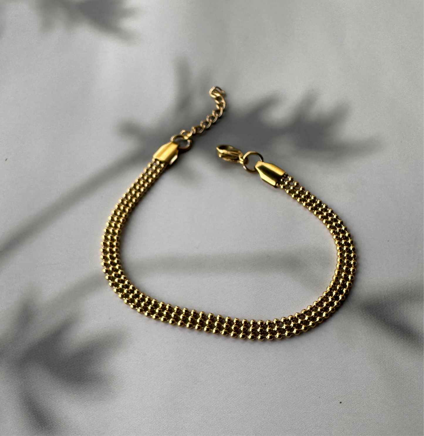 Designer Beaded Chain Bracelet