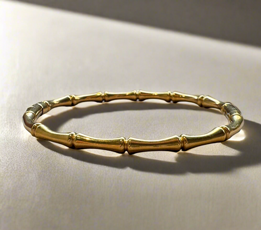 Golden Bamboo Bracelet