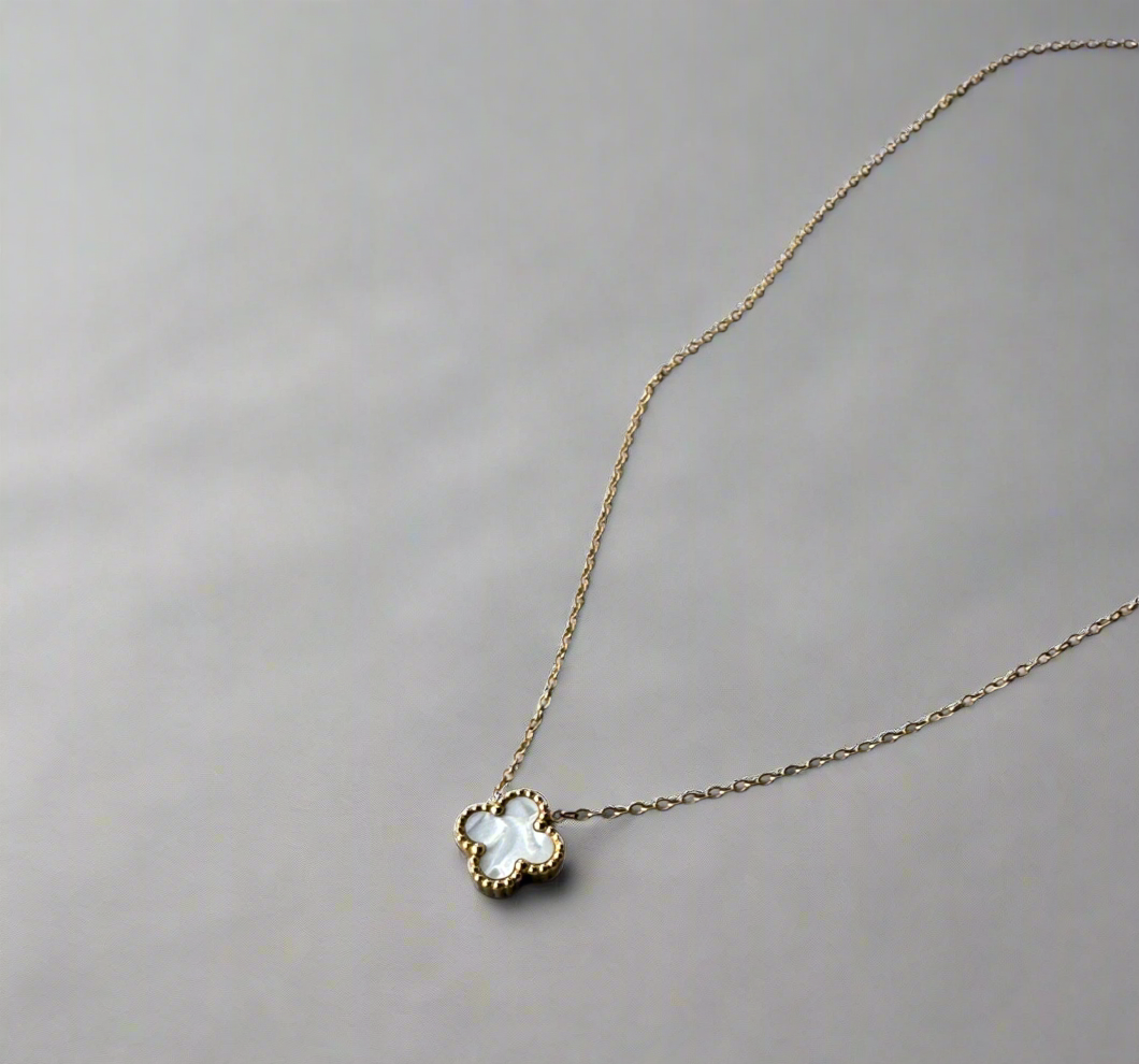 Reversible Clover Pendant Necklace