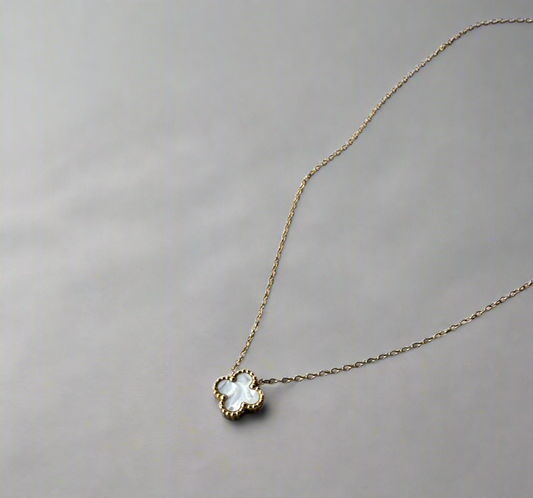 Reversible Clover Pendant Necklace