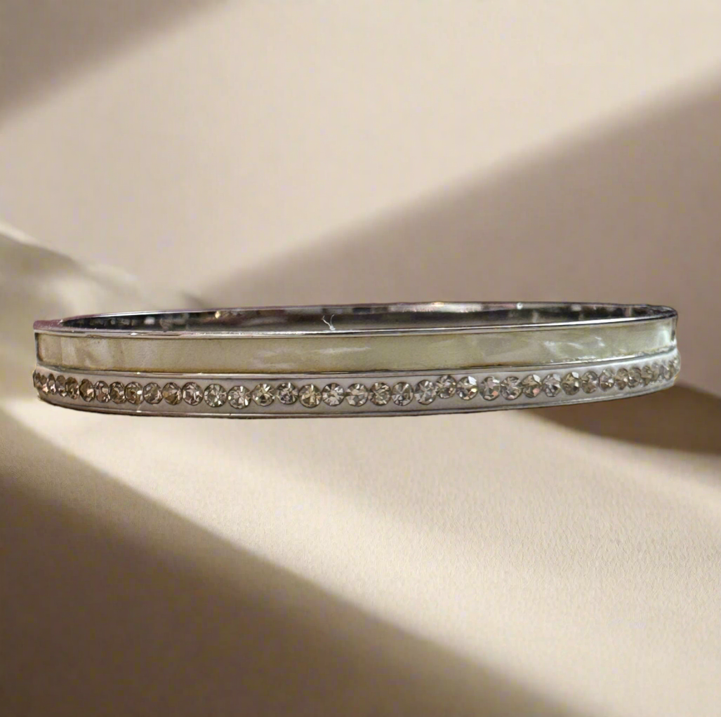Silver Studded Marvel Bracelet