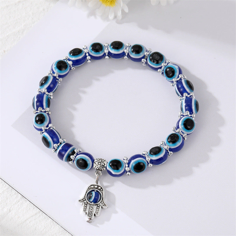 Evil Eye Beads Bracelet