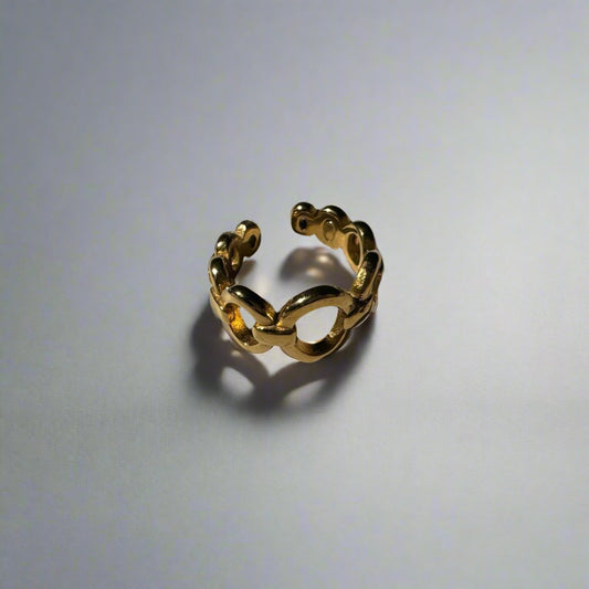 Spiral Gold Ring