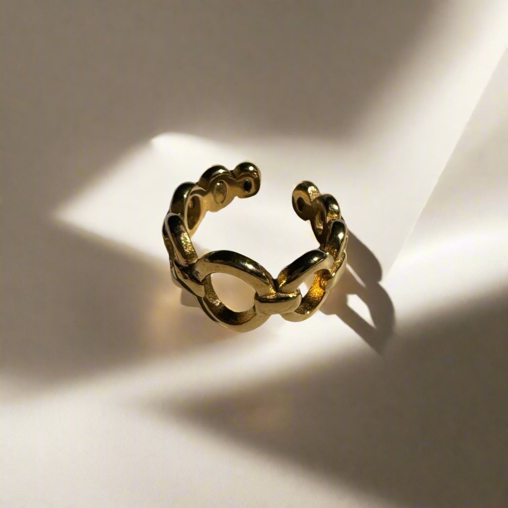 Spiral Gold Ring