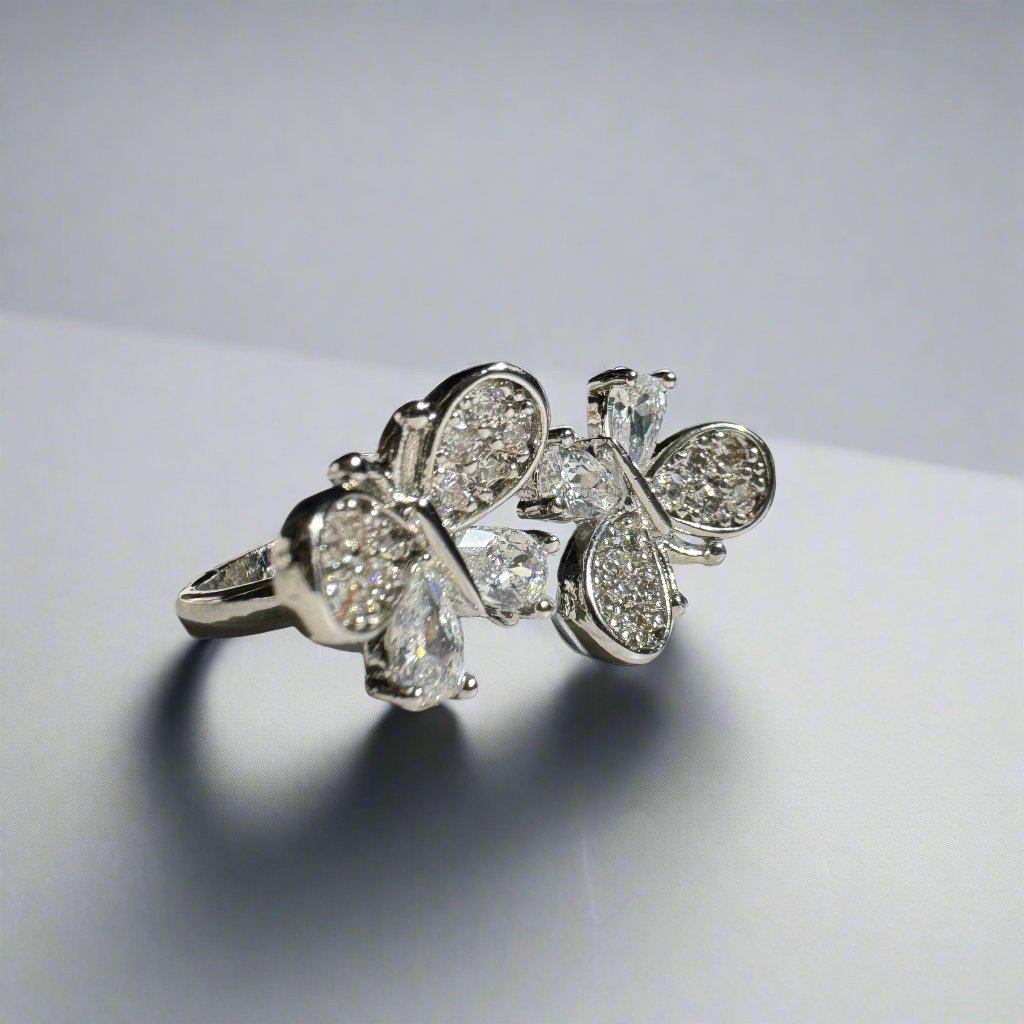 Butterfly Diamond Ring