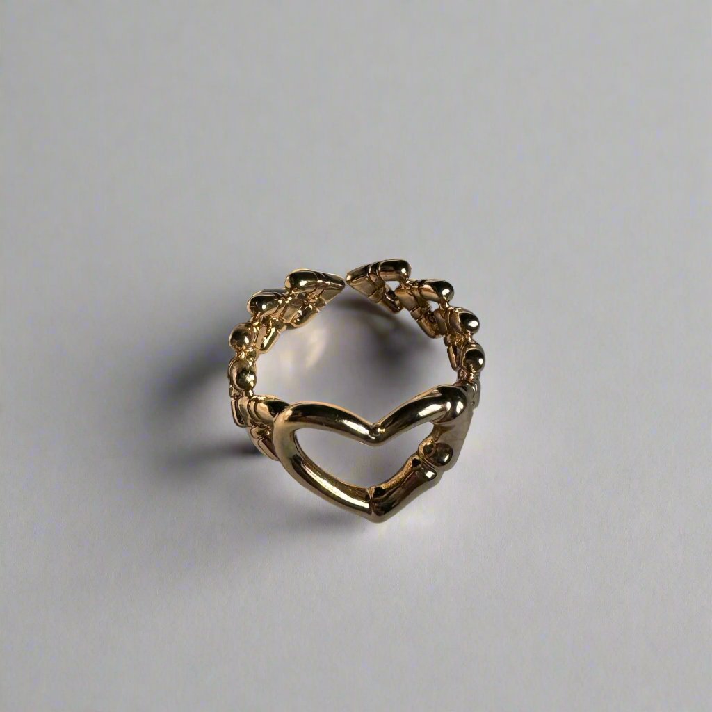 Gold Heart Ring