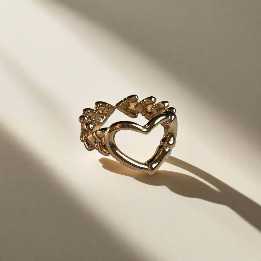 Gold Heart Ring