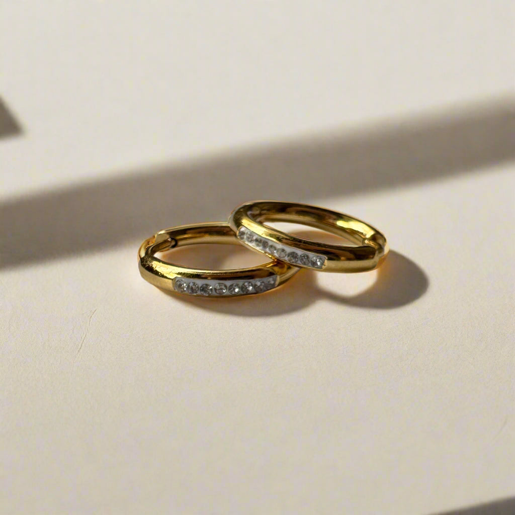 Small Gold Hoop Earrings