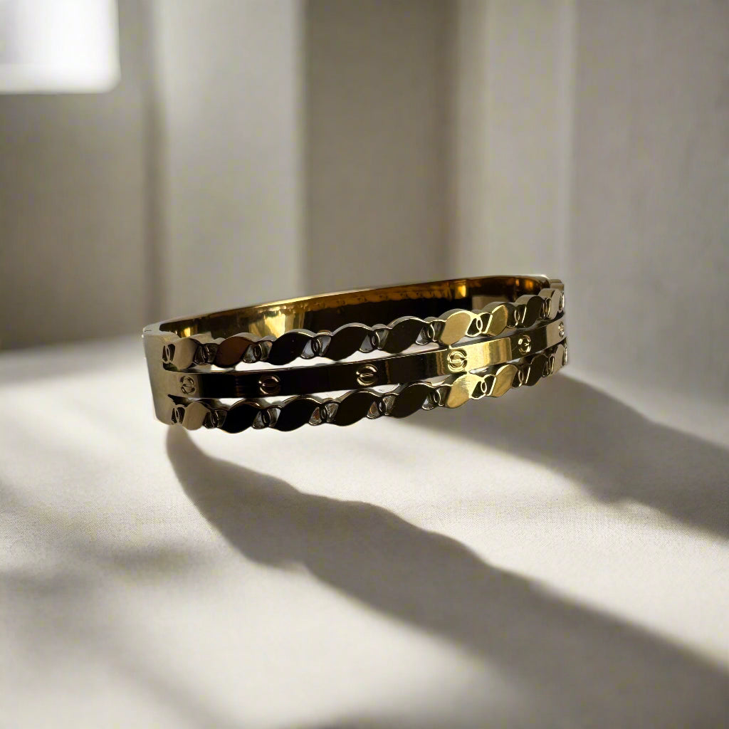 Designer Gold Bracelet